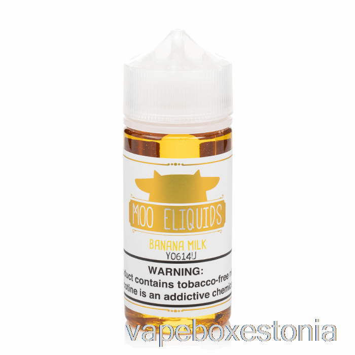 Vape Box Estonia Banaanipiim - Moo E-vedelikud - 100ml 6mg